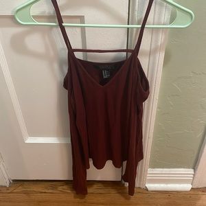 Off Shoulder V-Neck Long Sleeve